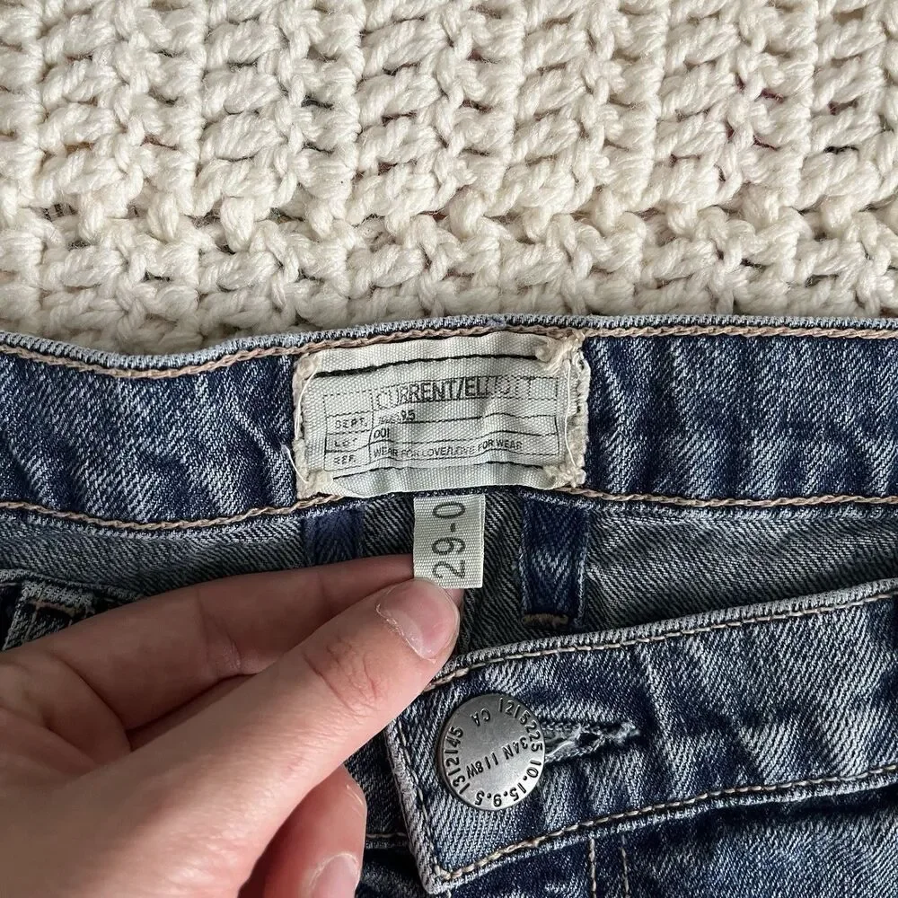 Current/Elliot The Fling 1557 Street Fight with Wide Released Hem Size 29 - Picture 5 of 11